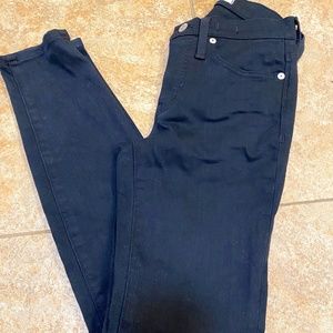 Madewell Black Skinny Jeans